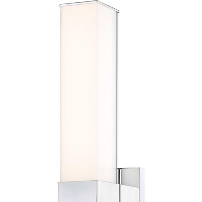 Minka Lavery 2872-L 14&quot; Tall LED Bathroom Sconce - Chrome