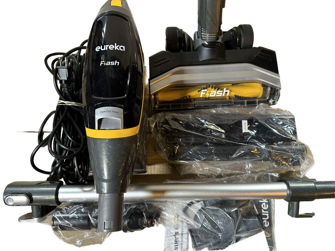 Eureka Flash Lightweight Stick Vacuum Cleaner, Corded Handheld, Black - Very Good