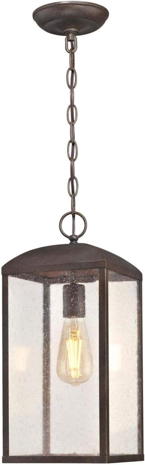 Westinghouse 6374300 Piazza Light 8&quot;W Outdoor Single Pendant - Bronze