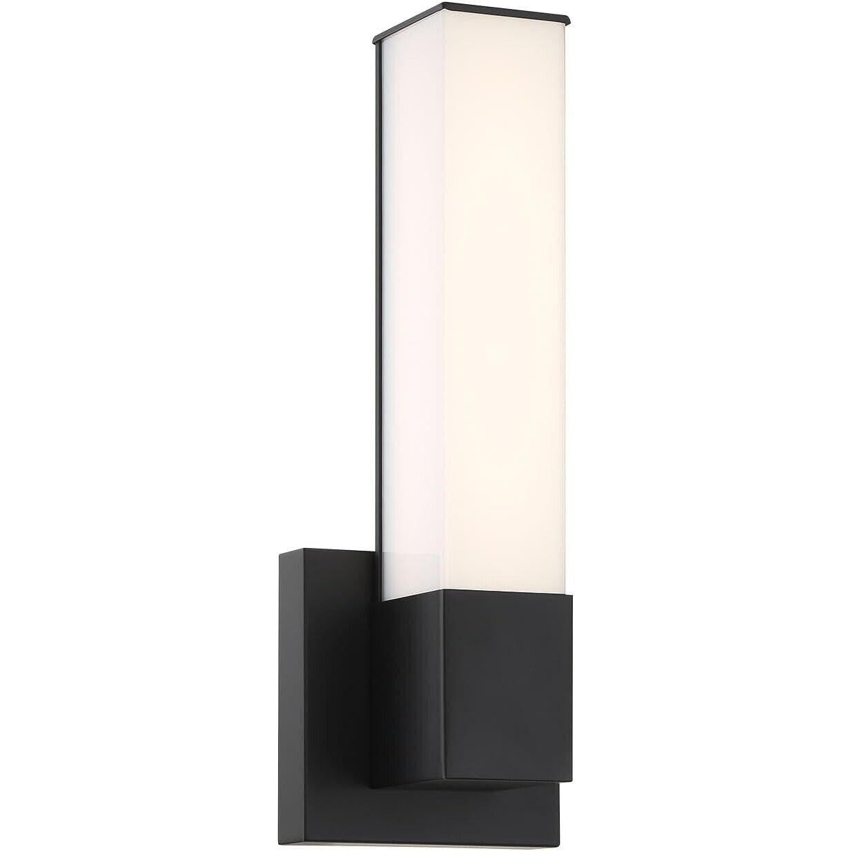 Minka Lavery 2872-L 14&quot; Tall LED Bathroom Sconce - Coal