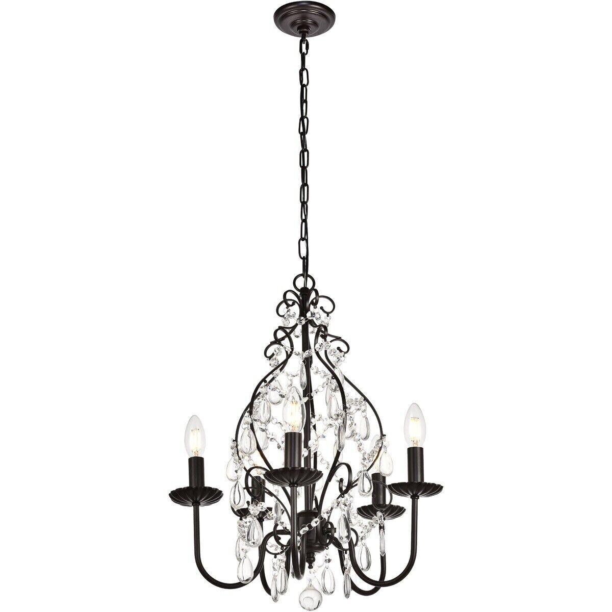 Living District LD5003D17ORB Blaise Pendant Oil Rubbed Bronze