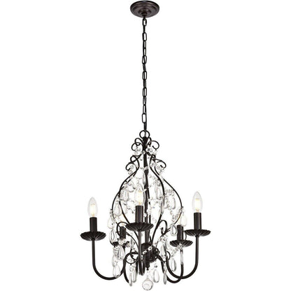 Living District LD5003D17ORB Blaise Pendant Oil Rubbed Bronze