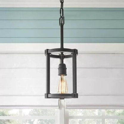 Home Decorators Romaro Row 1-Light Aged Bronze Mini Pendant Light