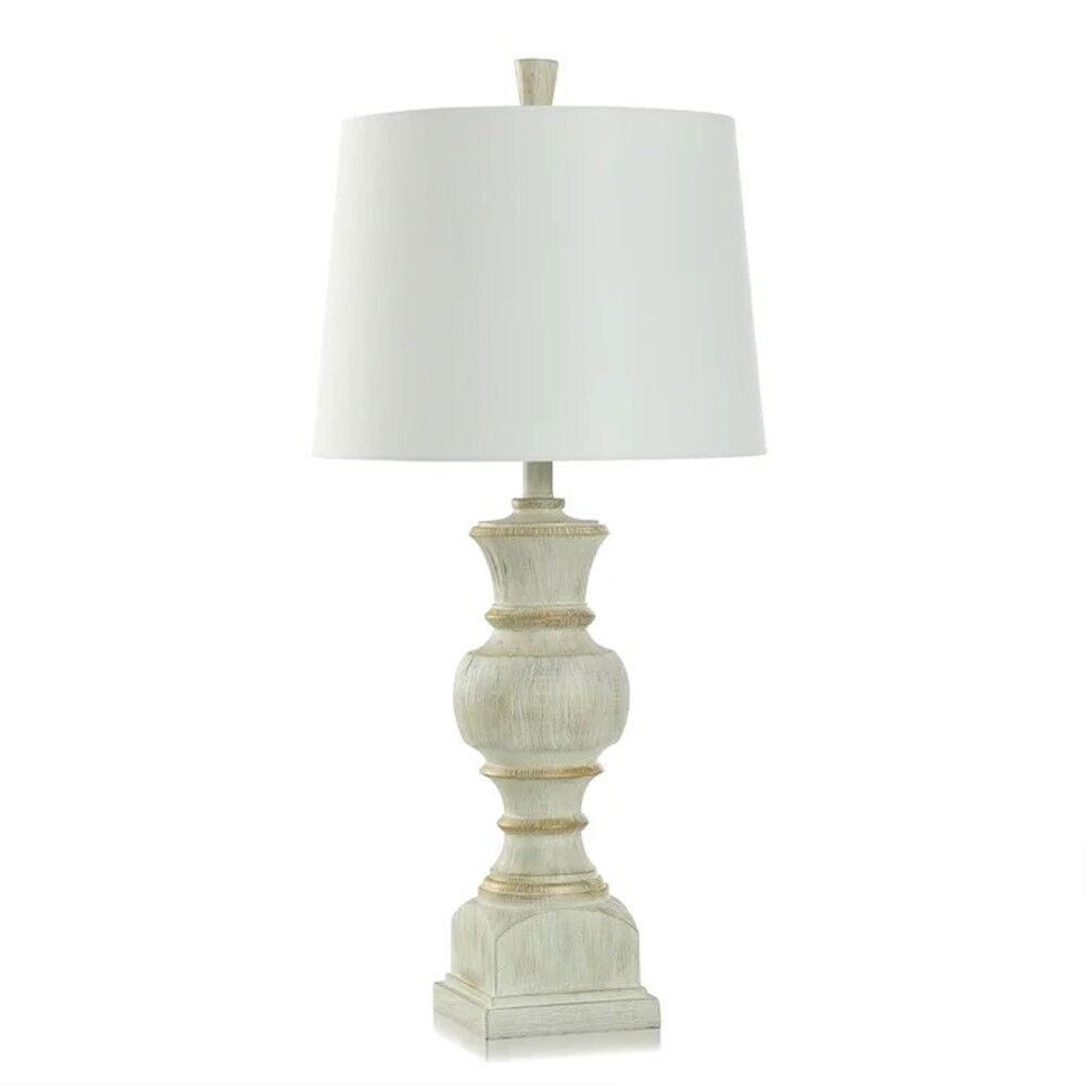 StyleCraft Home Collection Malta Cream 31 in. Table Lamp - Like New