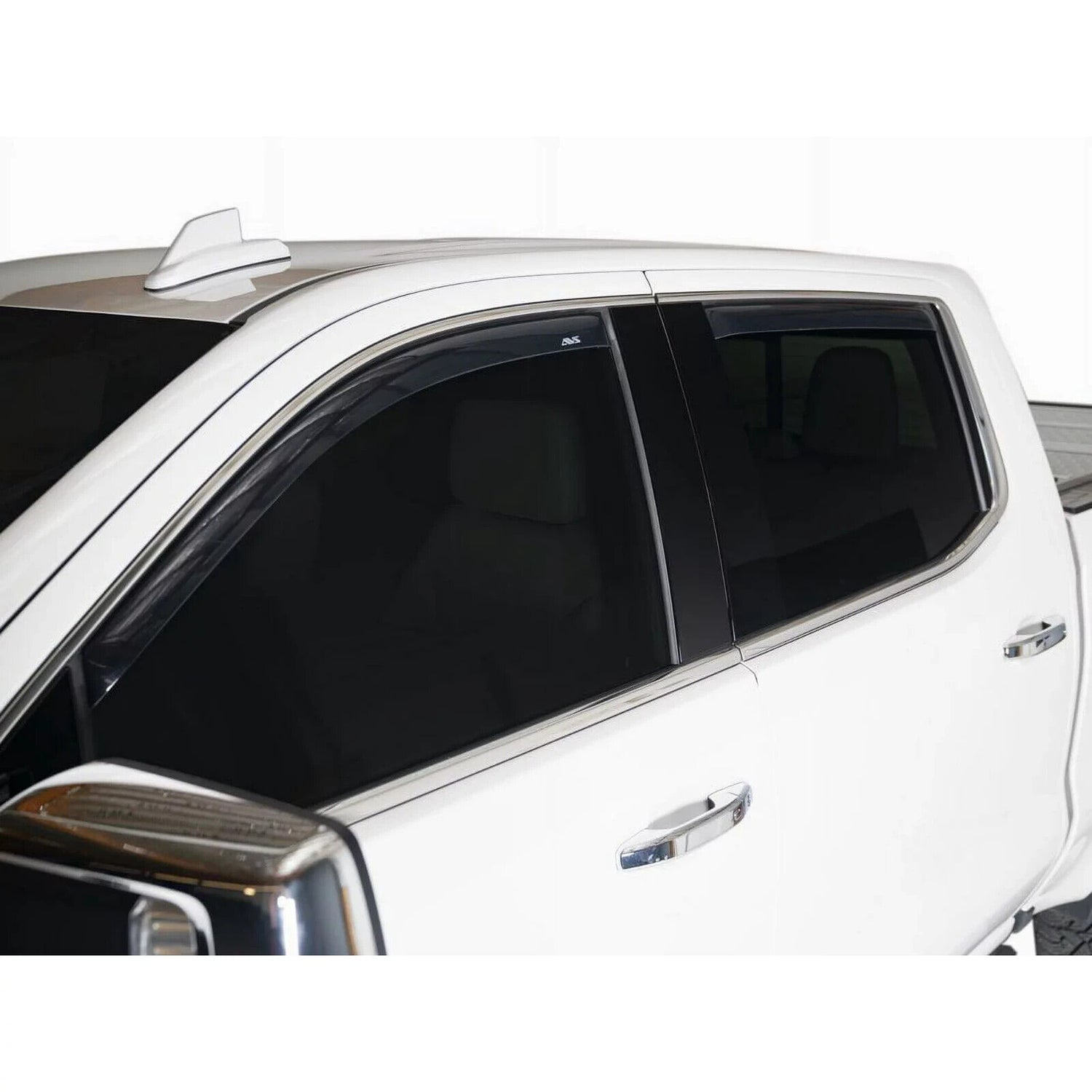 AVS In-Channel Window Deflectors For Chevy Silverado 1500 Crew Cab 19-20- 194805