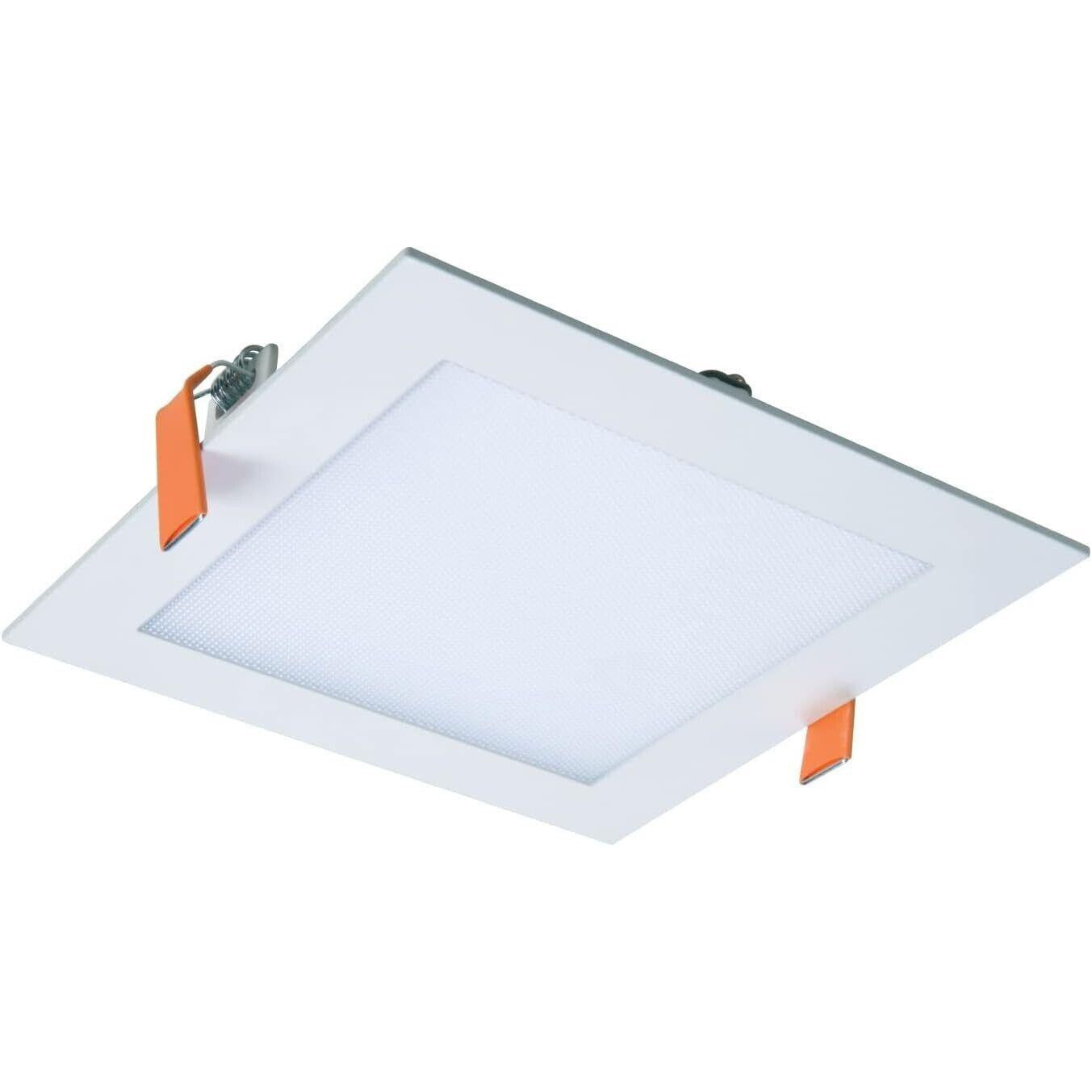 HALO HLB Series 4 in. Selectable White Square New Construction/Remodel Recessed