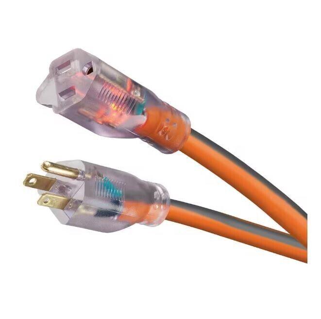 RIDGID 25 ft. 12/3 Heavy Duty Indoor/Outdoor Extension Cord with Lighted End - Like New