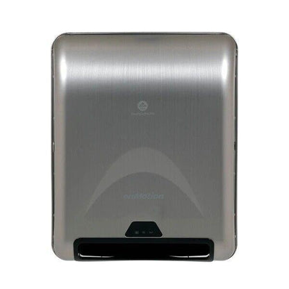 enMotion® 8” Recessed Automated Touchless Paper Towel Dispenser, Stainless Steel - Like New