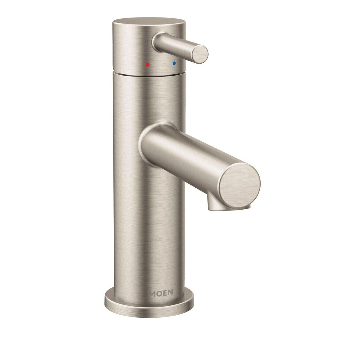 MOEN Align 6190BN One Handle Single Hole Bathroom Faucet in Brushed Nickel
