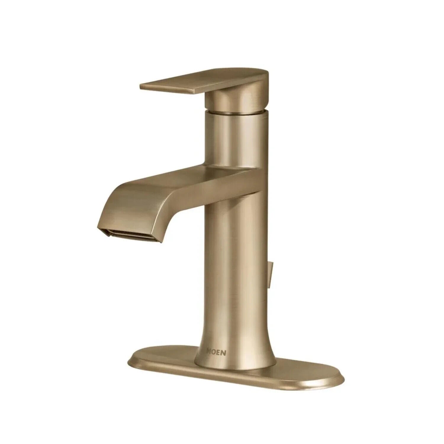 Moen Genta WS84760BZG Single Handle Bathroom Faucet in Bronzed Gold