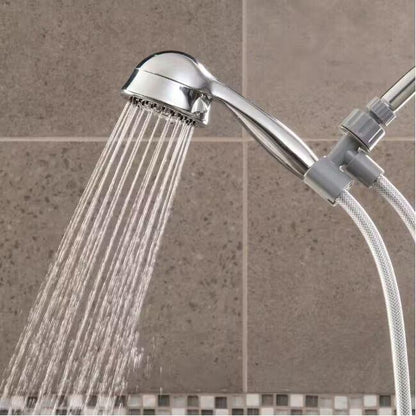 Waterpik 5-Spray Wall Mount Handheld Shower Head 1.8 GPM in Chrome