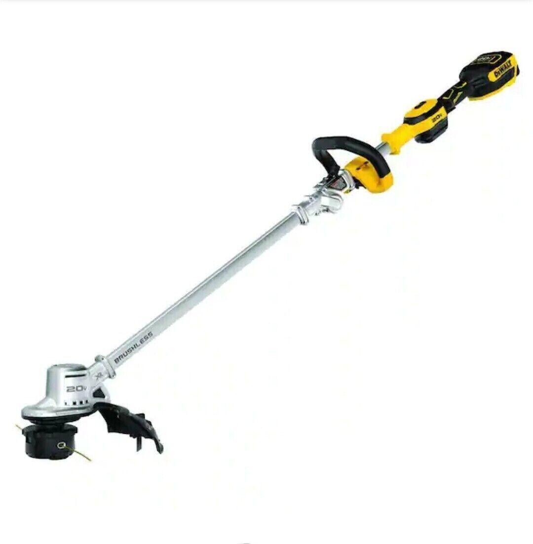 DEWALT DCST922P1 20V MAX Li-Ion 14 in. String Trimmer Kit (5 Ah) New - Like New