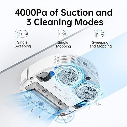 Dreametech, Dreame Bot W10 Self Cleaning Vacuum And Mop, Auto Drying - Very Good