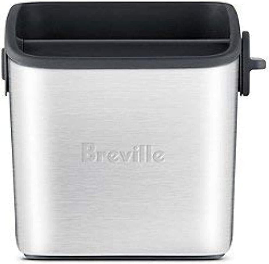 Breville Knock Box Mini in Stainless Steel Construction-Dishwasher Safe, BES001 - Like New