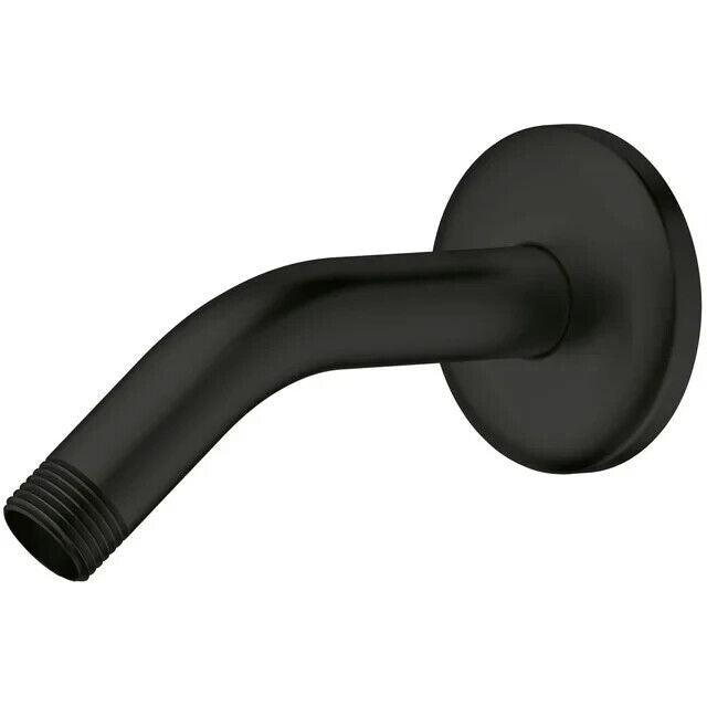 GROHE 5-5/8 in. Shower Arm in Matte Black