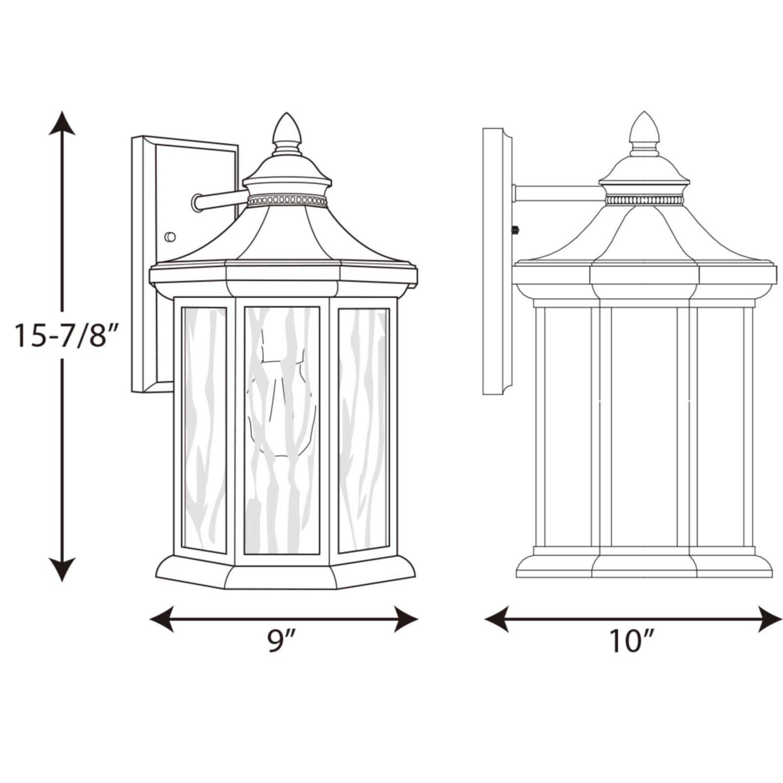 Progress Lighting Edition Collection One-Light Large Wall Lantern