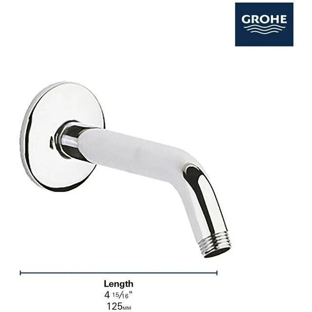 GROHE 5-5/8 in. Shower Arm in Matte Black