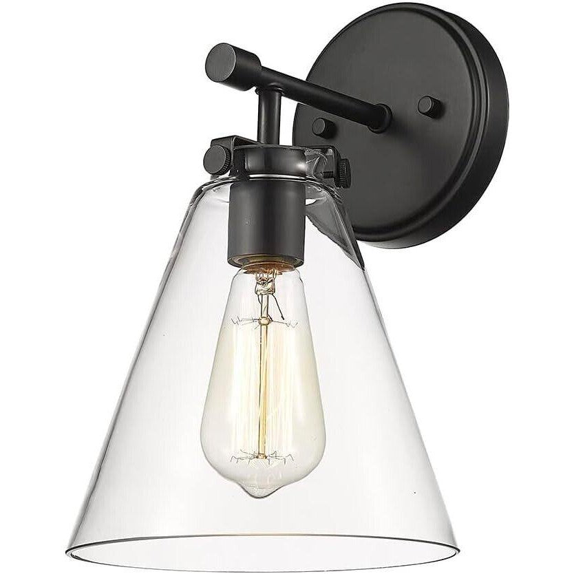 Millennium Lighting 8121 Aliza 12&quot; Tall Bathroom Sconce - Black - Like New