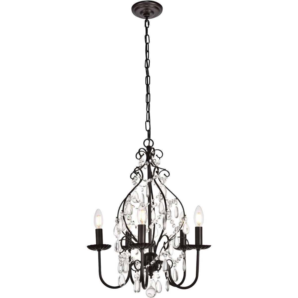 Living District LD5003D17ORB Blaise Pendant Oil Rubbed Bronze