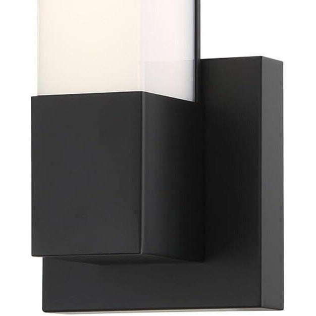 Minka Lavery 2872-L 14&quot; Tall LED Bathroom Sconce - Coal