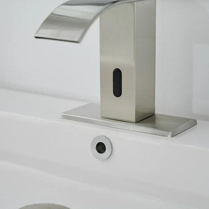 BWE Battery Powered Touchless Single Hole Bathroom Faucet Motion Sensor