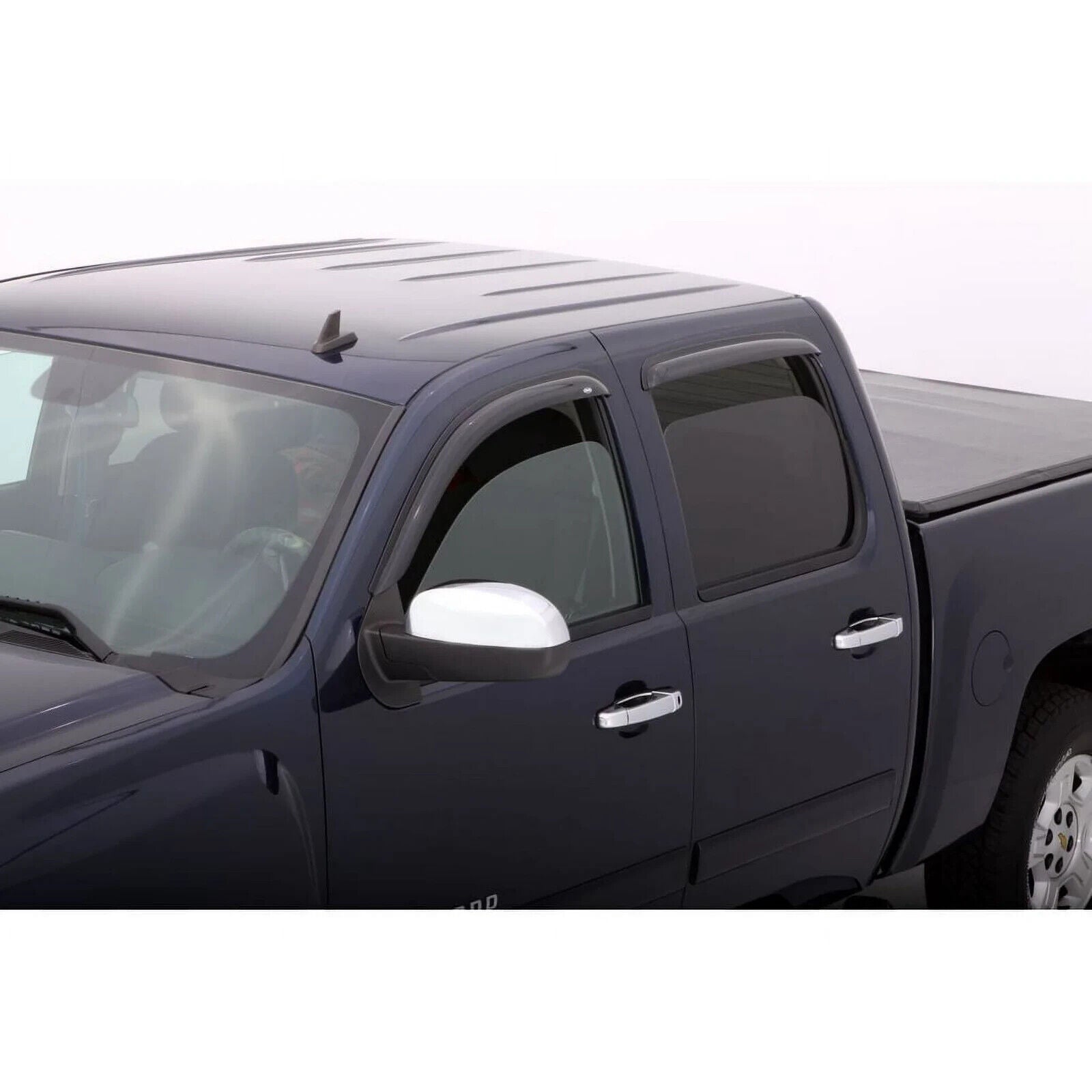 AVS Auto Ventshade: Ventvisor Side Window Deﬂector Smoke 4 Pieces – 94040