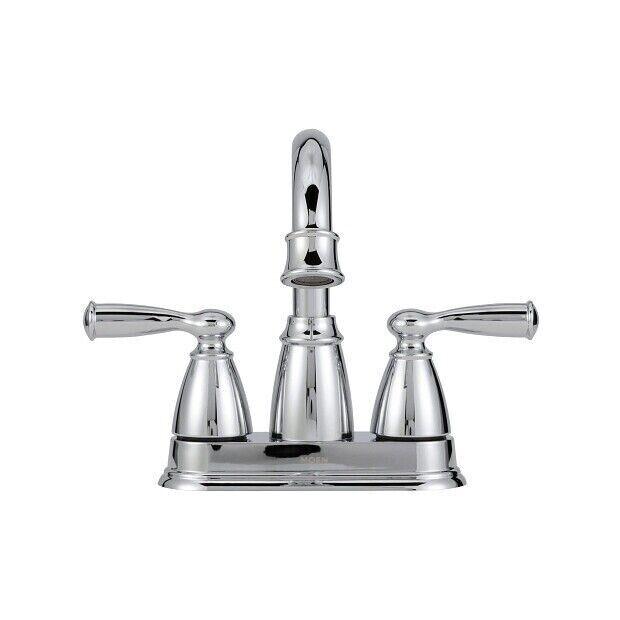 Moen 84943 Banbury Two Handle High Arc Bathroom Faucet, Chrome