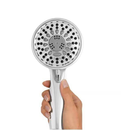 Waterpik 5-Spray Wall Mount Handheld Shower Head 1.8 GPM in Chrome