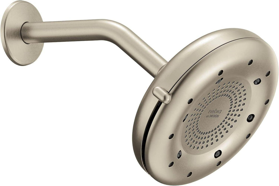 Moen N400R0BN Quattro Rainshower Showerhead Brushed Nickel