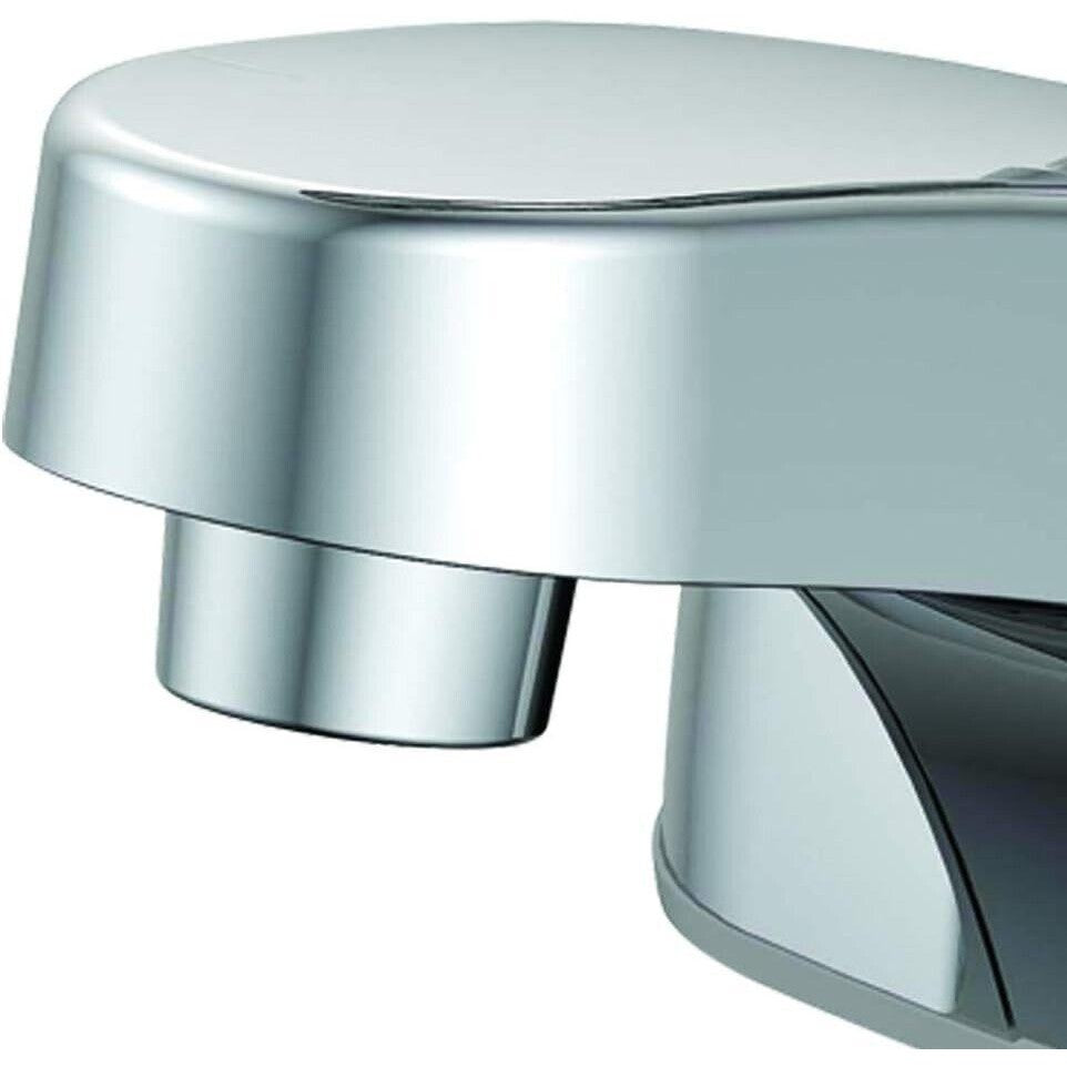 EZ FLO Prestige Bathroom Faucet Chrome 1-Handle Low Arc Centerset 10090LF