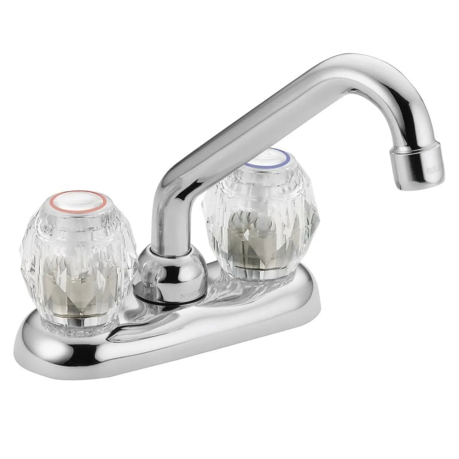 Moen Chateau 4975 Deck Mounted Laundry Faucet with Double Knob Handle