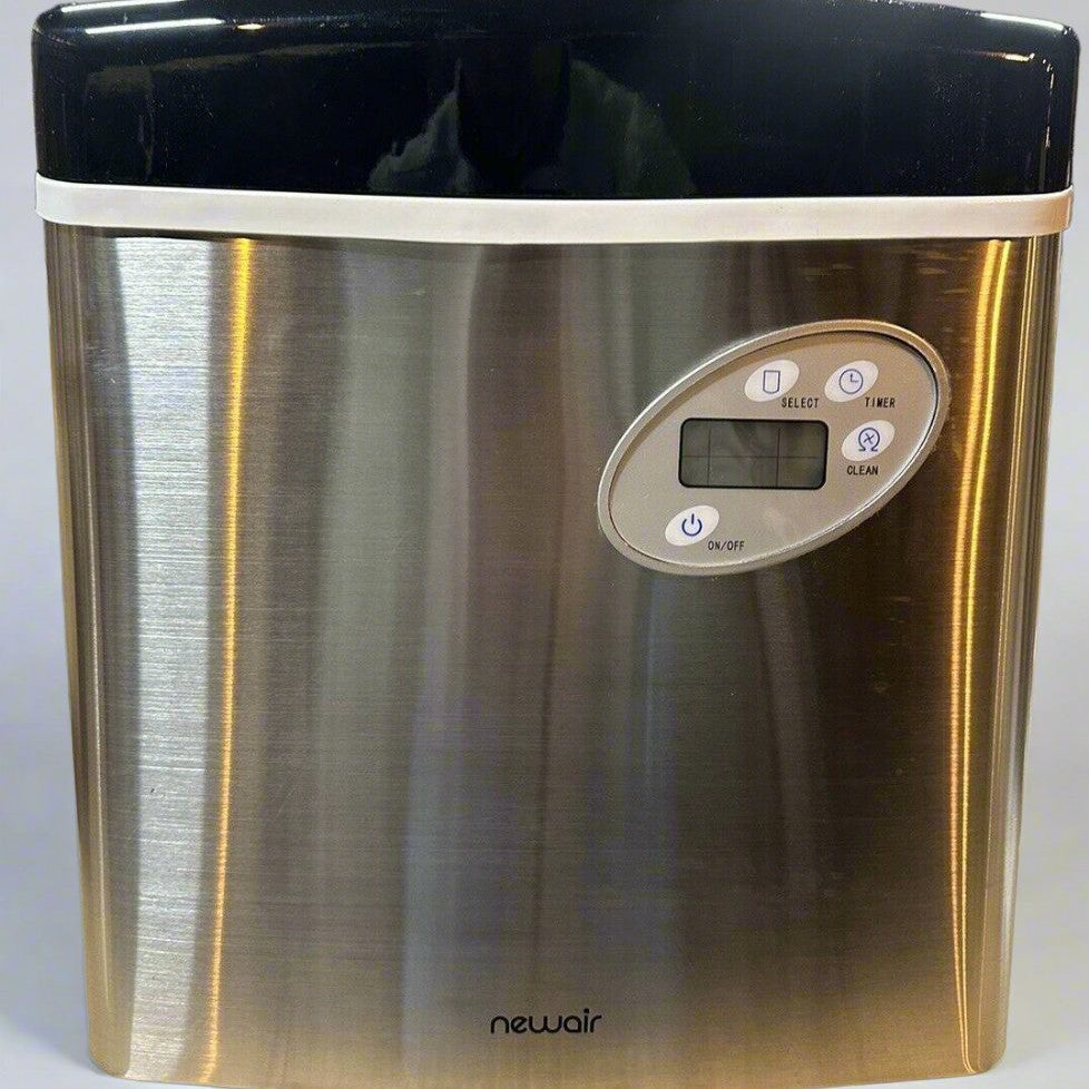 NewAir 50 lbs. Portable Ice Maker - Stainless Steel - Very Good