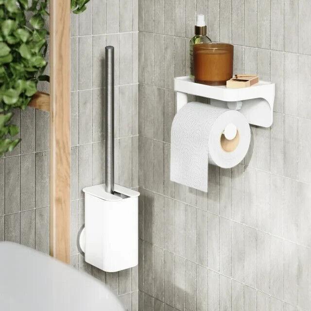 Umbra 1021297 Flex Wall Mounted Horizontal Toilet Paper Holder - White