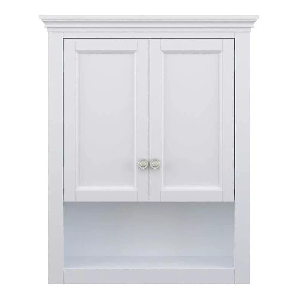 Home Decorators Collection Wall Cabinet 26&quot;Wx8&quot;Dx32&quot;H Bathroom Storage White