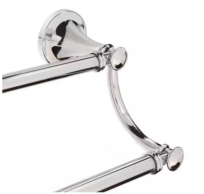 Delta 132891 Silverton 24” Double Towel Bar Polished Chrome - Like New