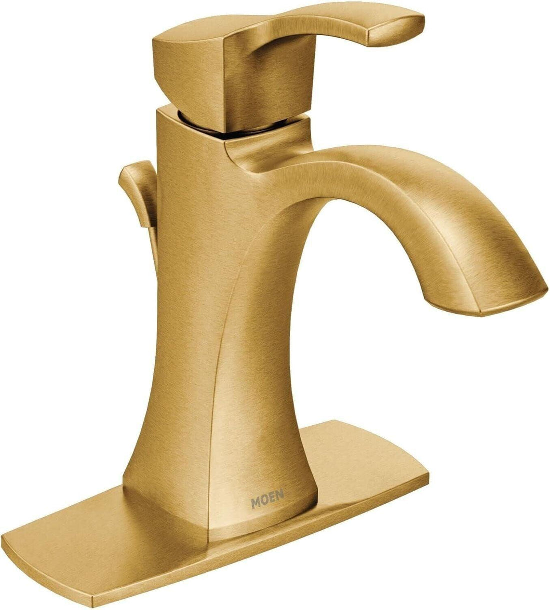 Moen 6903BG Gold Voss Single Handle Single Hole Bathroom Faucet - Like New