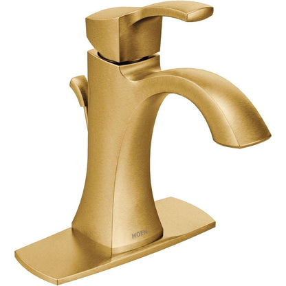 Moen 6903BG Gold Voss Single Handle Single Hole Bathroom Faucet - Like New