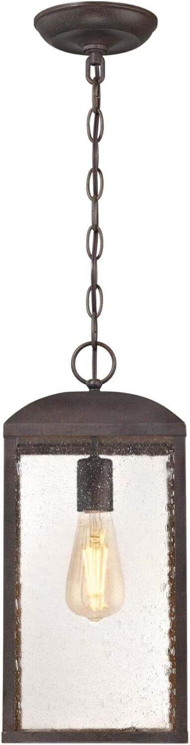 Westinghouse 6374300 Piazza Light 8&quot;W Outdoor Single Pendant - Bronze