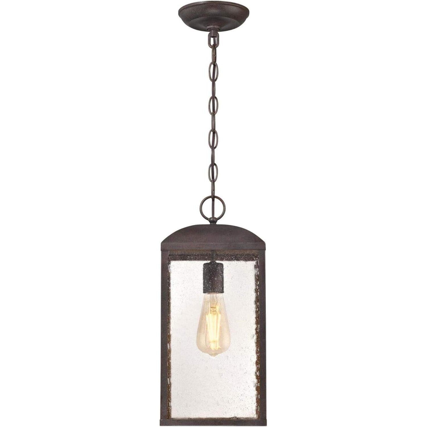 Westinghouse 6374300 Piazza Light 8&quot;W Outdoor Single Pendant - Bronze