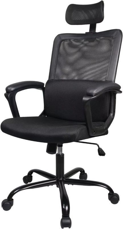 Ergonomic Mesh Home Office Computer Chair, Gaming Chair with Lumbar Support