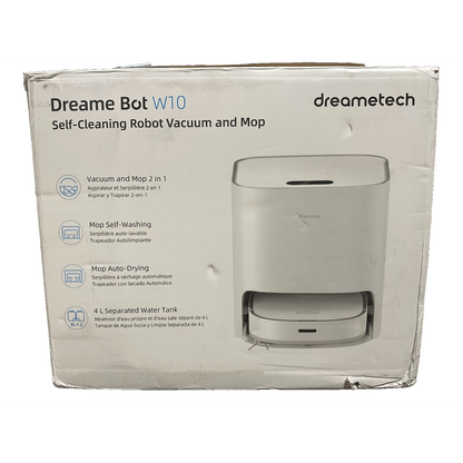 Dreametech, Dreame Bot W10 Self Cleaning Vacuum And Mop, Auto Drying - Very Good