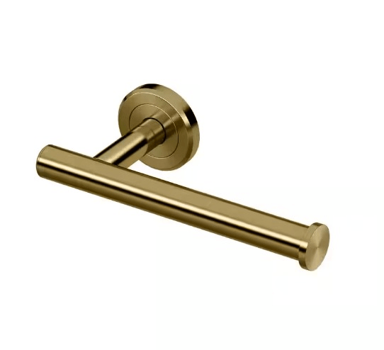 Gatco Latitude II Wall Mounted Single Toilet Paper Holder in Brushed Bronze