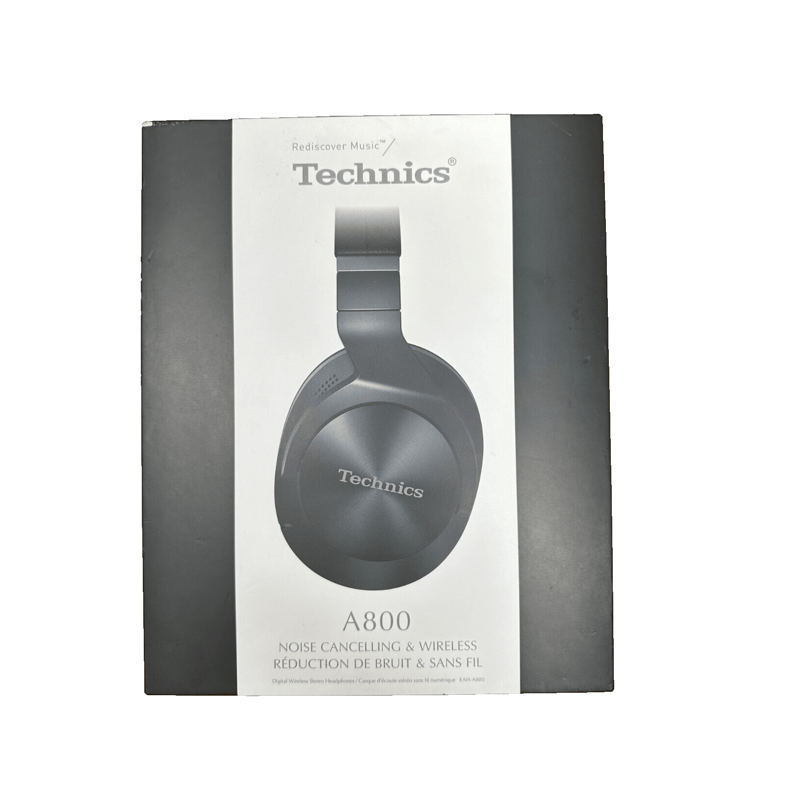 Technics EAH-A800-S Wireless Noise Cancelling Headphones Black - Very Good