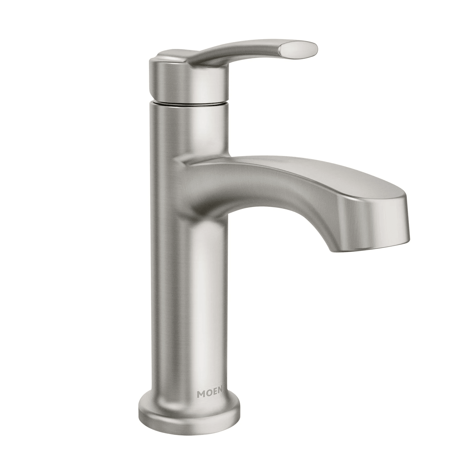 Moen Laken 84484SRN Single Hole Bathroom Faucet Brushed Nickle