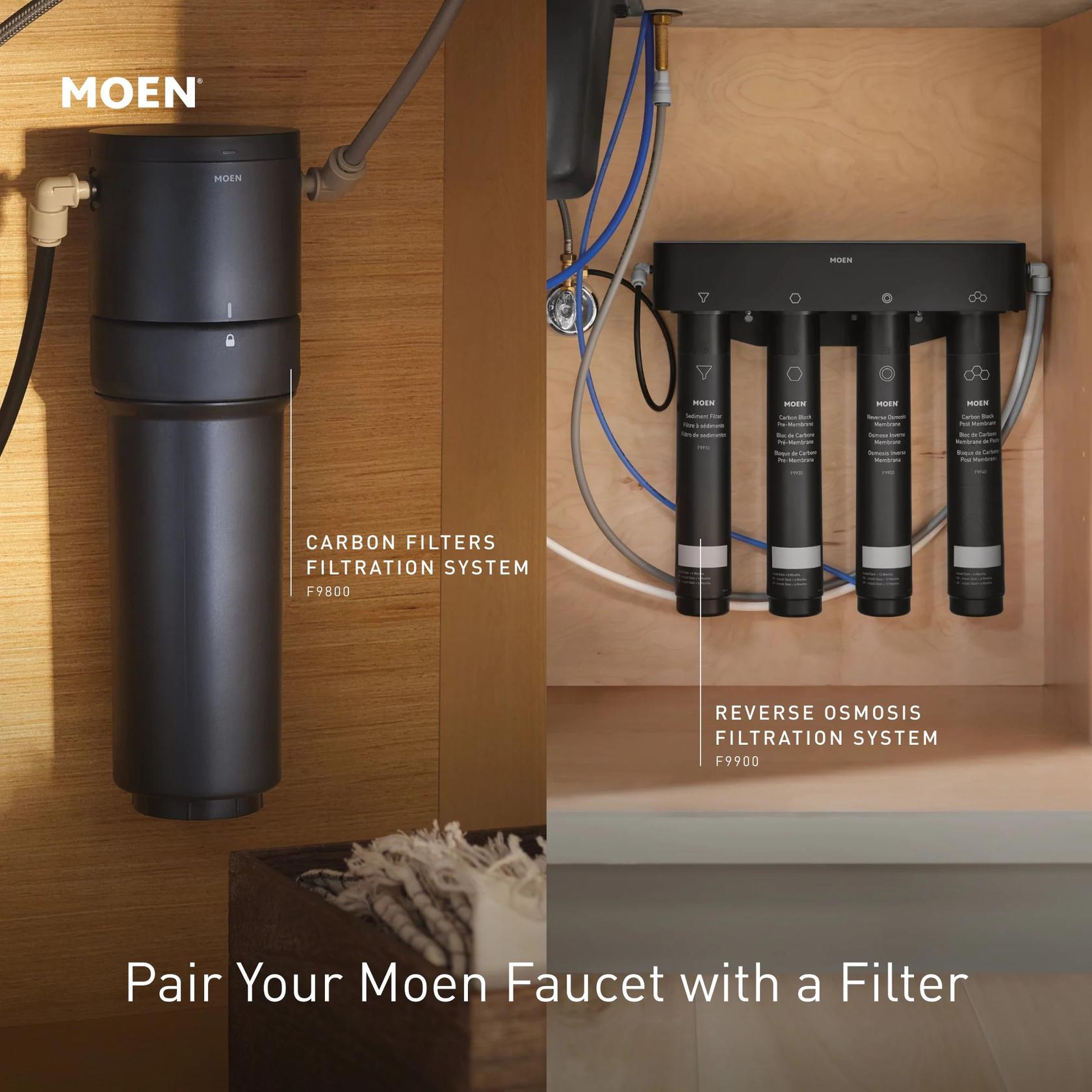 MOEN Sip F7620SRS One-Handle High Arc Beverage Faucet in Spot Resist Stainless