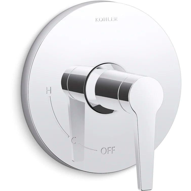 Kohler Hint Function Pressure Balanced Valve Trim Only with Single Lever Handle - Like New