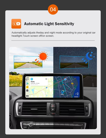 Touchscreen CarPlay Linux Head Unit for BMW F30 F31 F32 F33 F34 F36 F20 F21 NBT