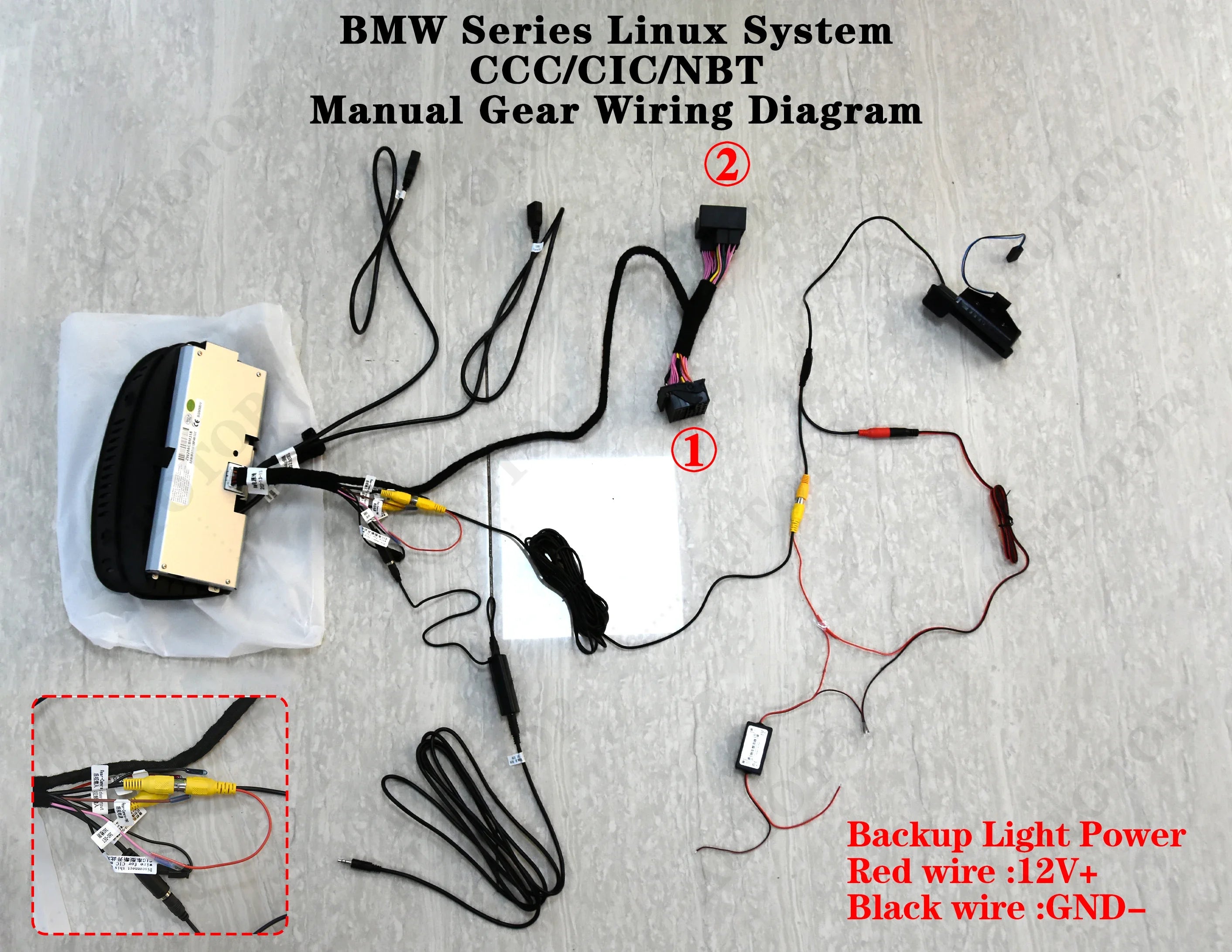 Touchscreen CarPlay Linux Head Unit for BMW F30 F31 F32 F33 F34 F36 F20 F21 NBT