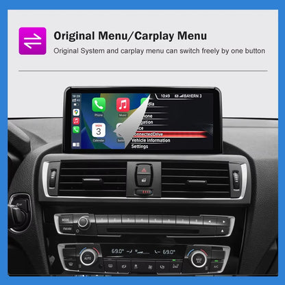 Touchscreen CarPlay Linux Head Unit for BMW F30 F31 F32 F33 F34 F36 F20 F21 NBT