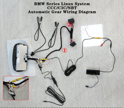 Touchscreen CarPlay Linux Head Unit for BMW F30 F31 F32 F33 F34 F36 F20 F21 NBT